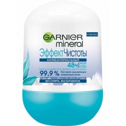 Garnier Mineral роликовый дезодорант Эффект чистоты Антибактериальный